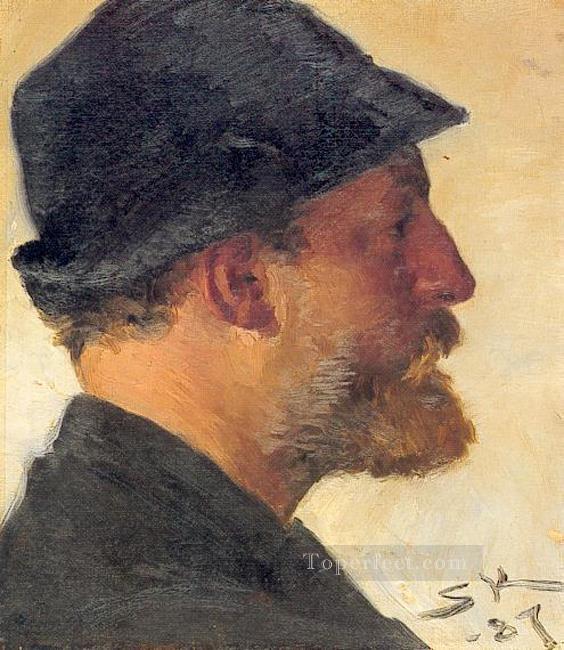 Viggo Johansen 1887 Peder Severin Kroyer Oil Paintings